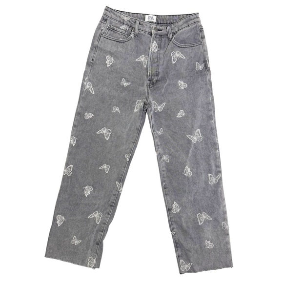Simple Society Butterfly Jeans size 7/28 - Picture 1 of 5